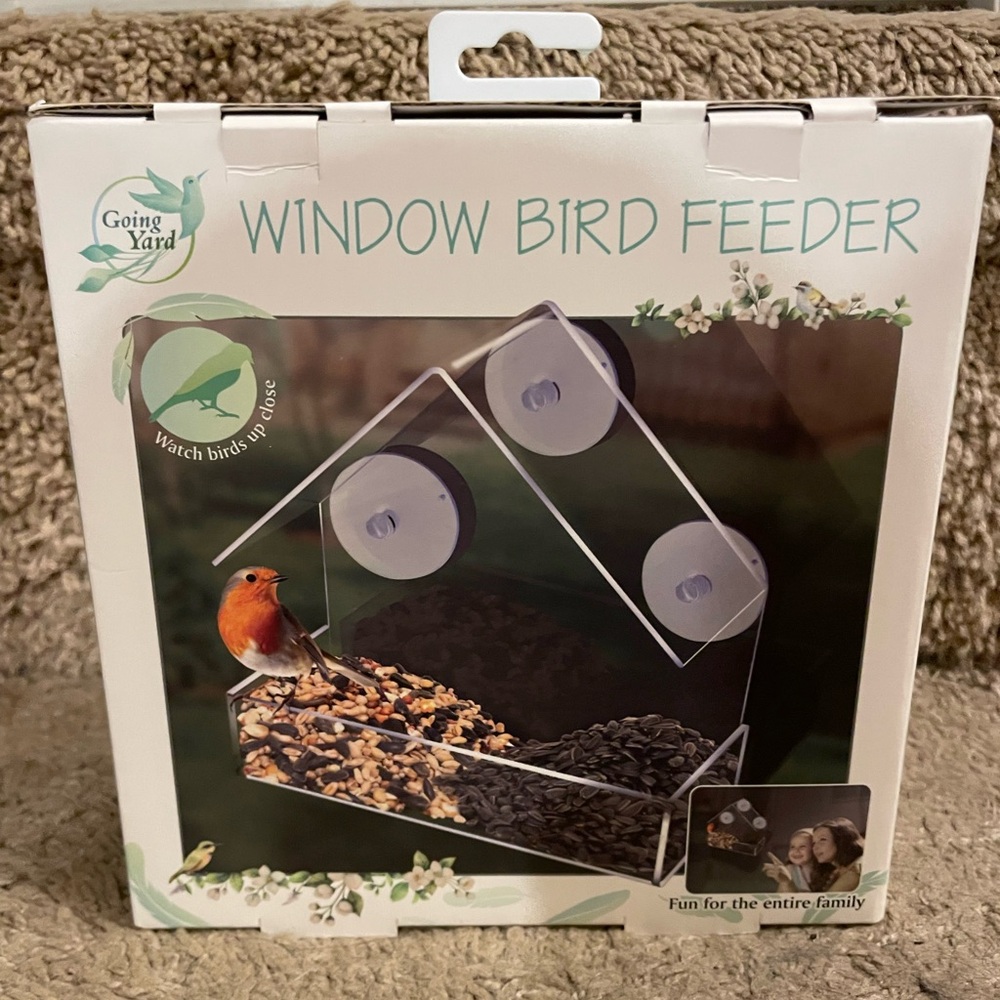 Going Yard Window Bird Feeder
